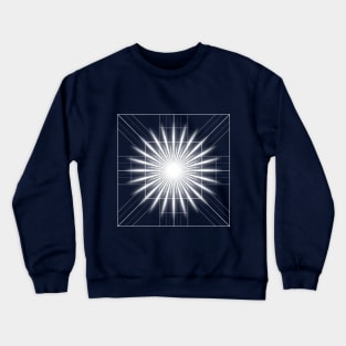 Cubical Focus - On the Back of Crewneck Sweatshirt